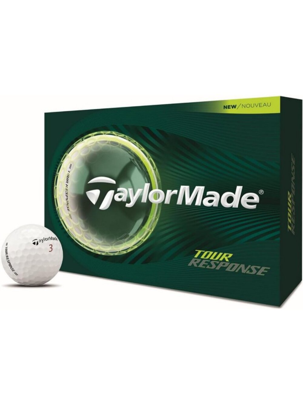 360° ClearPath Alignment Golf Balls, Speed Wrapped Core for Distance & Feel, 12